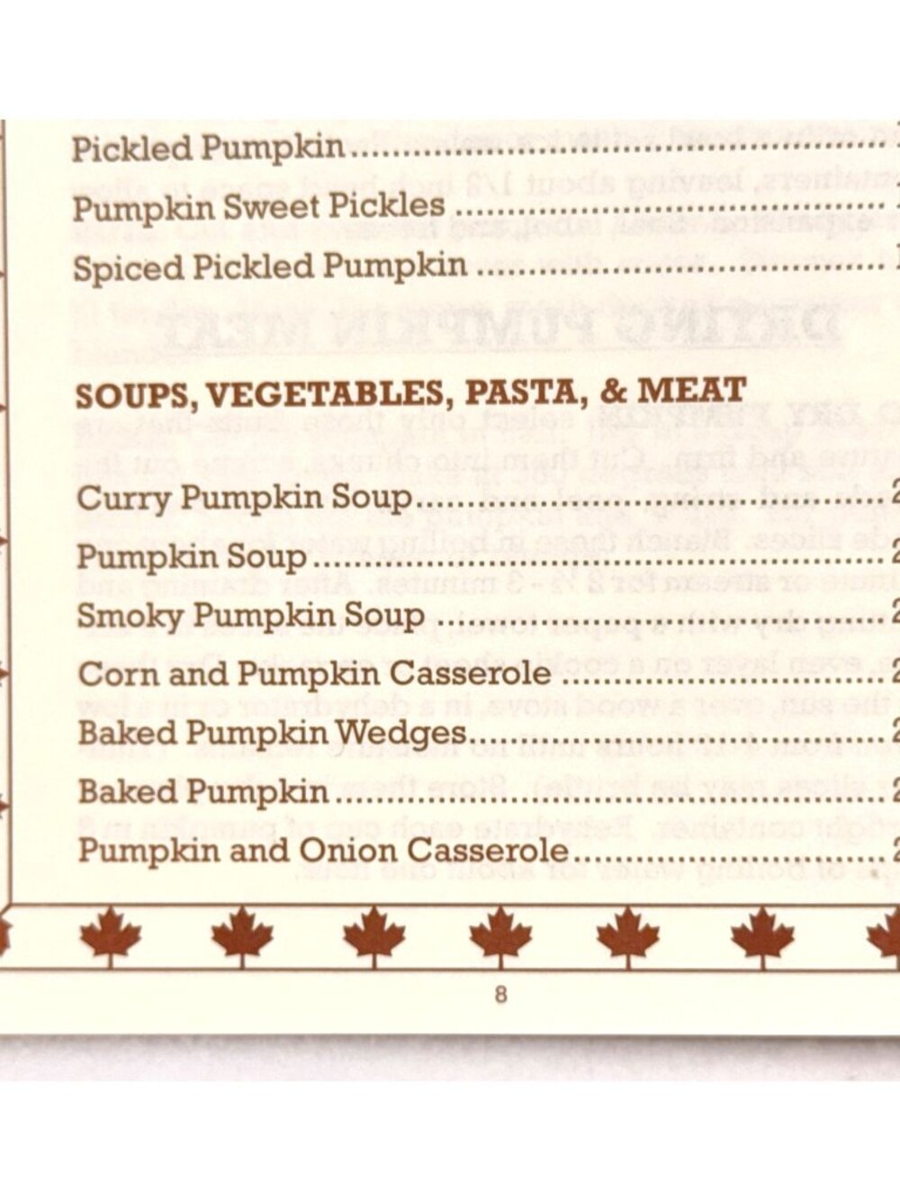 Pumpkin Patch Cookbook 3rd Edition 2010 Spiral-Bound Pumpkin Focused Recipes - Picture 6 of 7